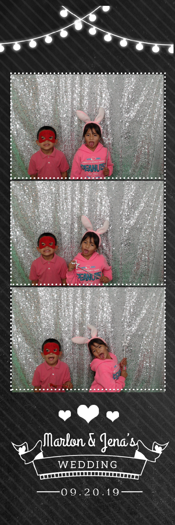 Jena and Marlon's Wedding | View more photos from the event at gallery.photoboothbillings.com/u/PhotoBoothBillings/Jena-and-Marlons-Wedding